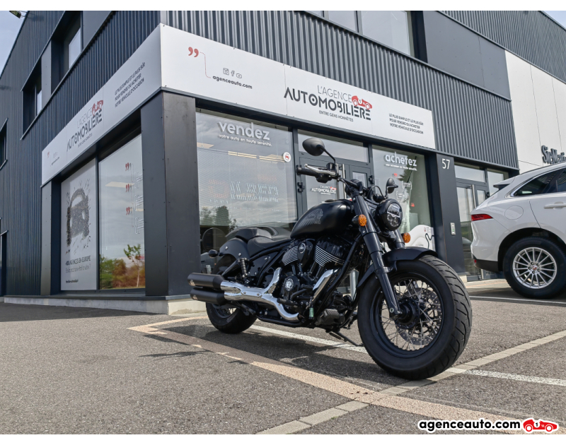 Achat voiture occasion, Auto occasion pas cher | Agence Auto Indian Chief Bobber DARK HORSE Noir Année 2022 Automatique Essence