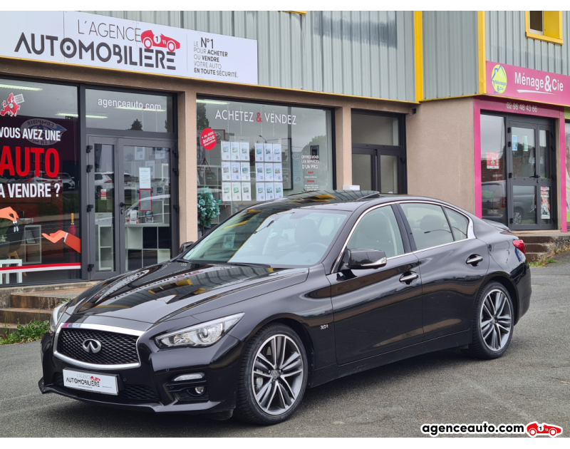 Compra de Coches Usados, Coches Usados Baratos %'|'% Agence Auto Infiniti Q50 S 3.0 V6 24V 405 cv Noir Año 2017 Automatique Essence