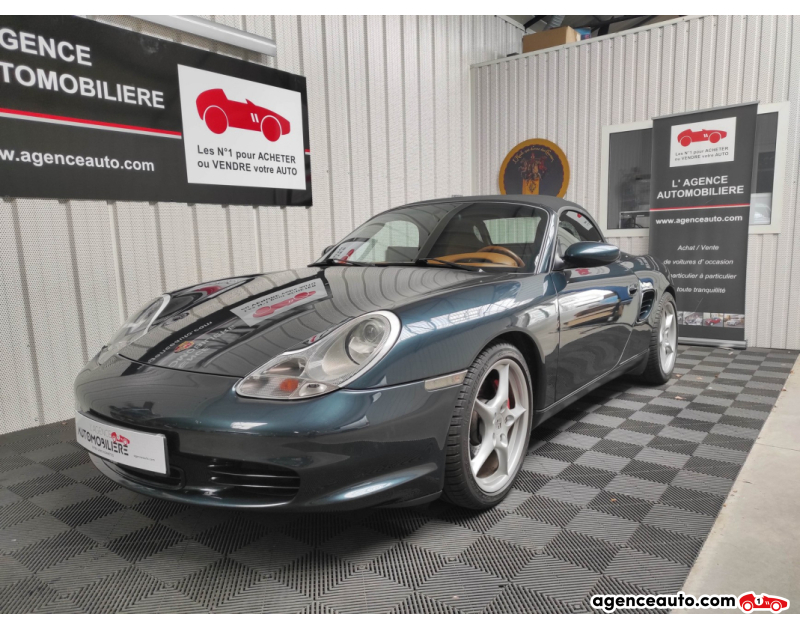 Achat voiture occasion, Auto occasion pas cher | Agence Auto Porsche Boxster 3.2 260 S Vert Année 2002 Manuelle Essence