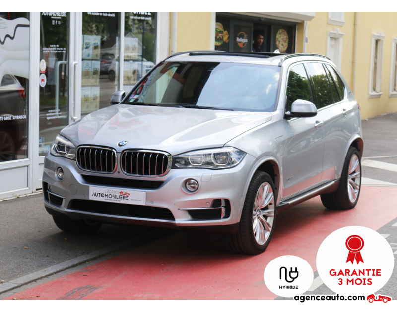 Compra de Coches Usados, Coches Usados Baratos %'|'% Agence Auto Bmw X5 40e xDrive 2.0 i Hybrid 313 EXCLUSIVE BVA (Suivi, Toit ouvrant, Sièges chauff. & ventilés...) Gris Año 2016 Automatique Hybride