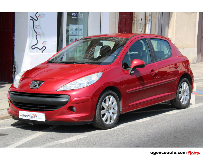 Compra de Carros Usados, Carros Usados Baratos | Auto Immo Peugeot 207 1.6 HDI 110 EXECUTIVE PACK (distribution neuve, climatisation) Rouge Ano 2007 Manuelle Diesel