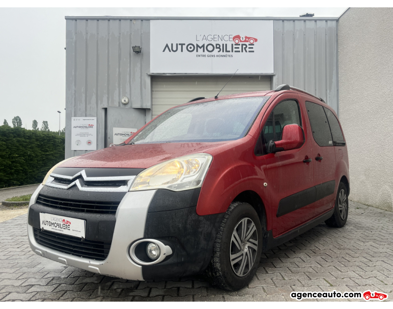 Gebrauchtwagenkauf, Günstige Gebrauchtwagen | Automobilienagentur Citroen Berlingo 1.6 HDi 16V 90cv XTR Rot Jahr 2009 Hand-Schaltgetriebe Diesel