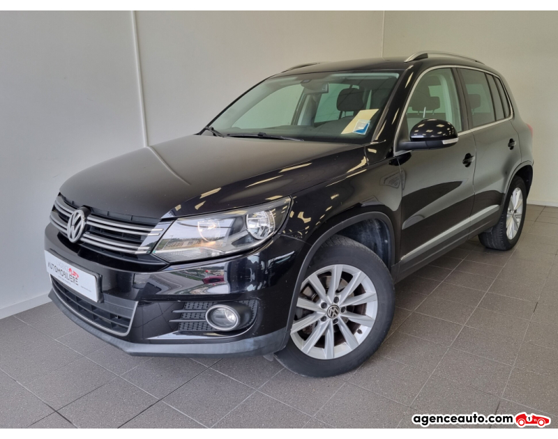 Achat voiture occasion, Auto occasion pas cher | Agence Auto Volkswagen Tiguan 2.0 TDI 110ch BlueMotion Technology FAP Noir Année 2013 Manuelle Diesel