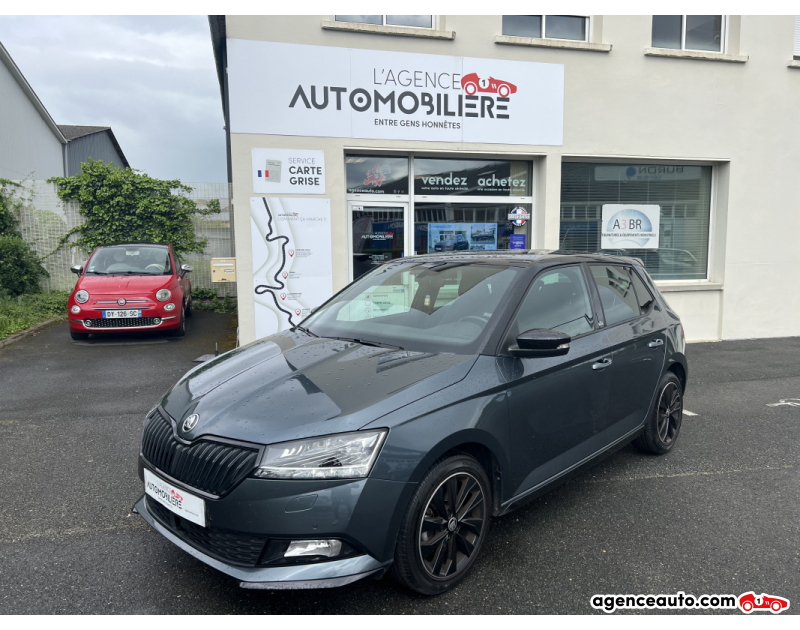 Acquisto Auto Usate, Auto Usate Economiche | Agenzia Automobiliare Skoda Fabia 1.0 TSI 110 MONTE CARLO - 2EME MAIN - ENTRETIEN SKODA - ORIGINE FRANCE Gris Anno 2020 Manuelle Essence