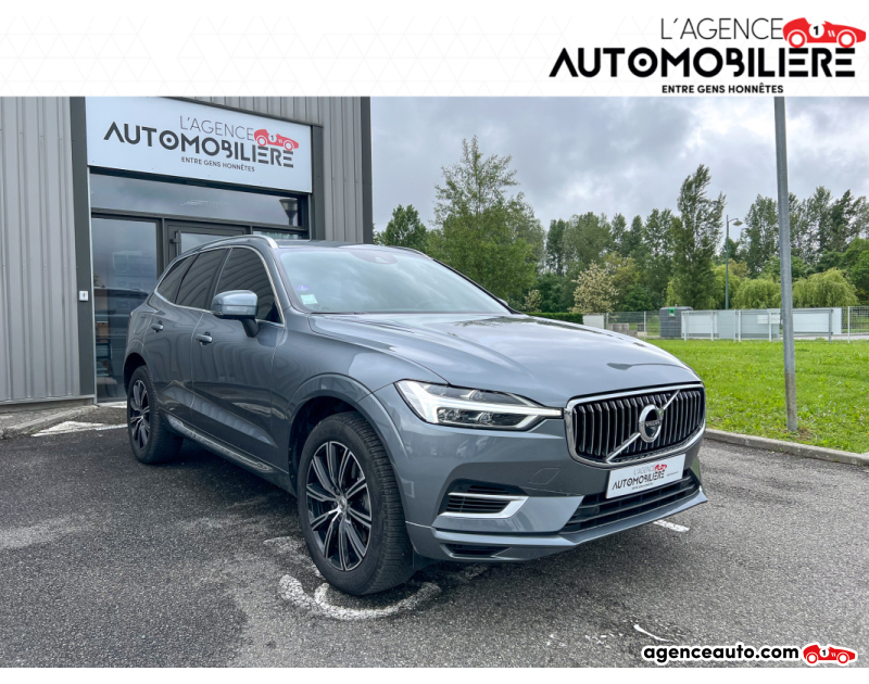 Achat voiture occasion, Auto occasion pas cher | Agence Auto Volvo XC60 T6 INSCRIPTION LUXE AWD 320CV Gris Année 2020 Automatique Hybride
