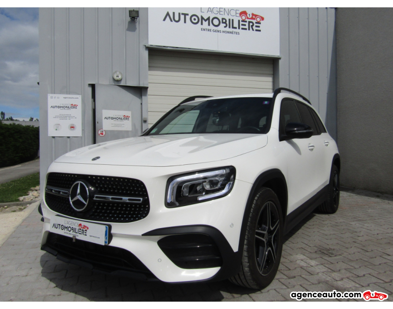 Achat voiture occasion, Auto occasion pas cher | Agence Auto Mercedes GLB 200D 150CV AMG LINE 8G-DCT Blanc Année 2021 Automatique Diesel