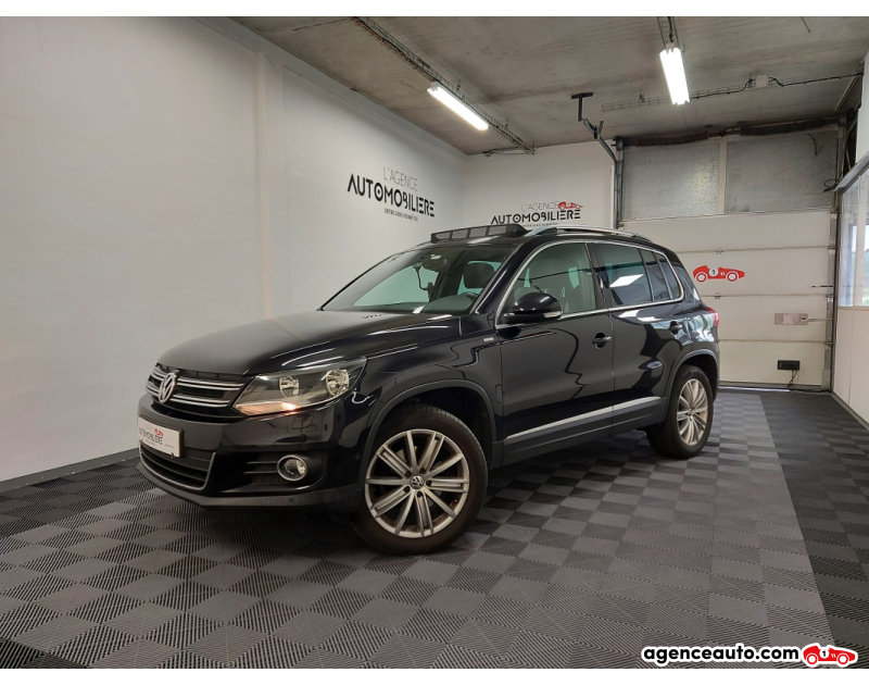 Achat voiture occasion, Auto occasion pas cher | Agence Auto Volkswagen Tiguan (2) 2.0 TDI 140 LIFE 4MOTION DSG7 + OPTIONS Noir Année 2014 Automatique Diesel