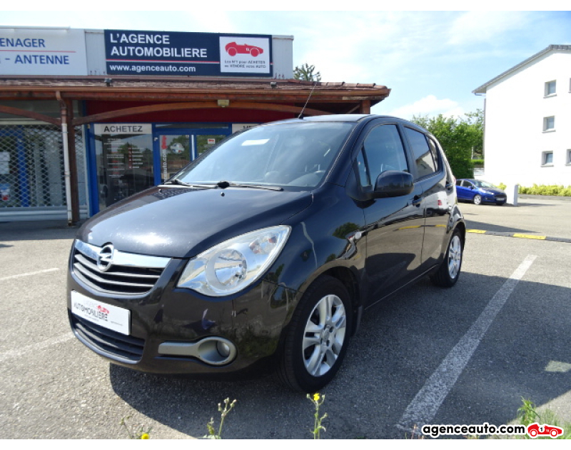 Achat voiture occasion, Auto occasion pas cher | Agence Auto Opel Agila II 1.2 94 ENJOY Noir Année 2012 Manuelle Essence
