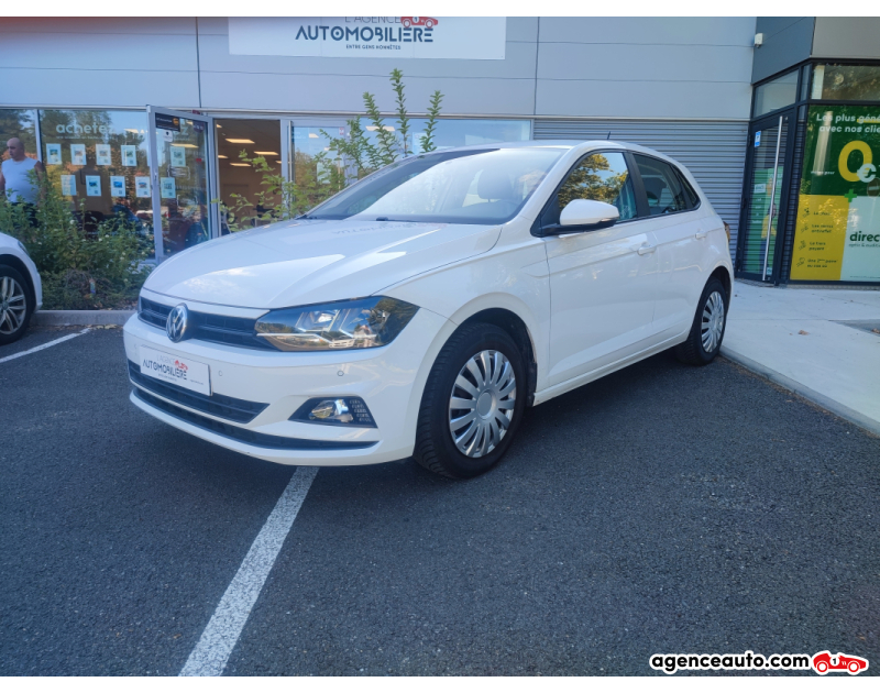 Achat voiture occasion, Auto occasion pas cher | Agence Auto Volkswagen Polo 1.0 MPI 65ch Trendline Business Blanc Année 2018 Manuelle Essence