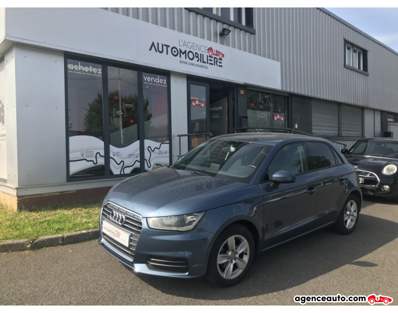Achat voiture occasion, Auto occasion pas cher | Agence Auto Audi A1 SPORTBACK 1.0 TFSI 95 CV AMBITION LUXE Bleu Année 2017 Manuelle Essence