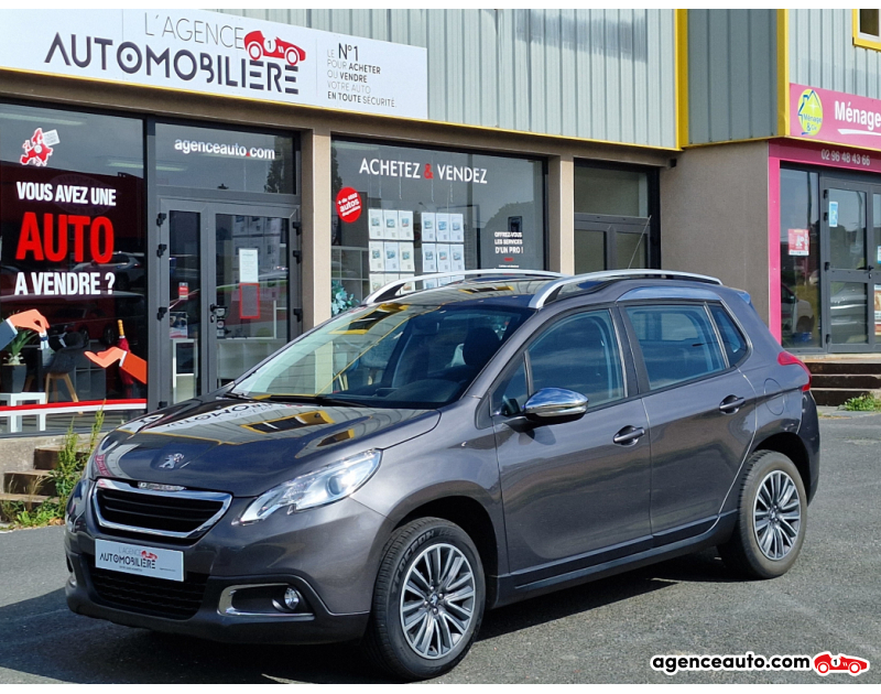 Acquisto Auto Usate, Auto Usate Economiche | Agenzia Automobiliare Peugeot 2008 1.2 12V 82CV ACTIVE Gris Anno 2015 Manuelle Essence