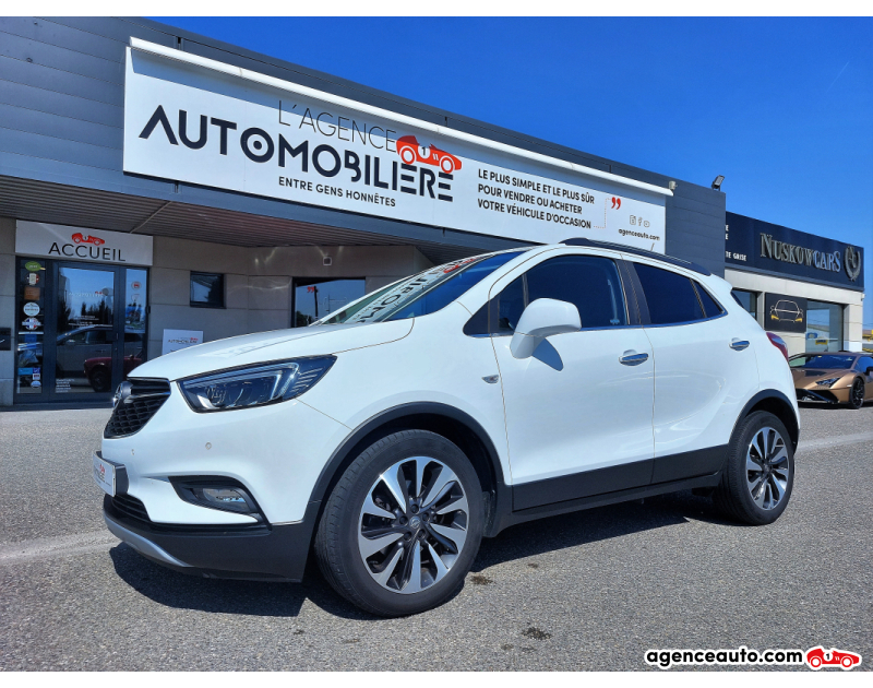 Achat voiture occasion, Auto occasion pas cher | Agence Auto Opel Mokka X 1.6 CDTI 136ch Elite 4x2 BVA Blanc Année 2017 Automatique Diesel