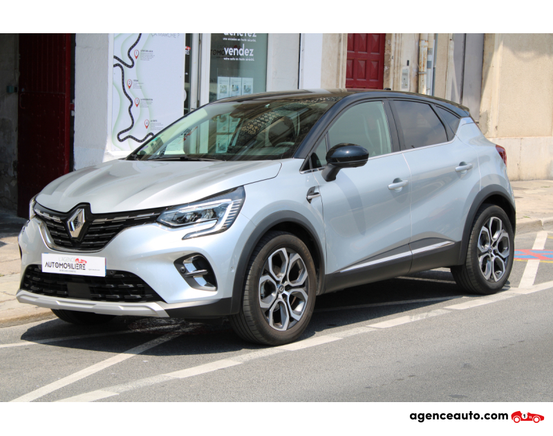 Achat voiture occasion, Auto occasion pas cher | Agence Auto Renault Captur 1.0 TCE GPL 100 INTENS (1 ère main, Caméra 360, Son Bose, Ecran 9,3", entretien complet Renault..) Gris Année 2020 Manuelle GPL