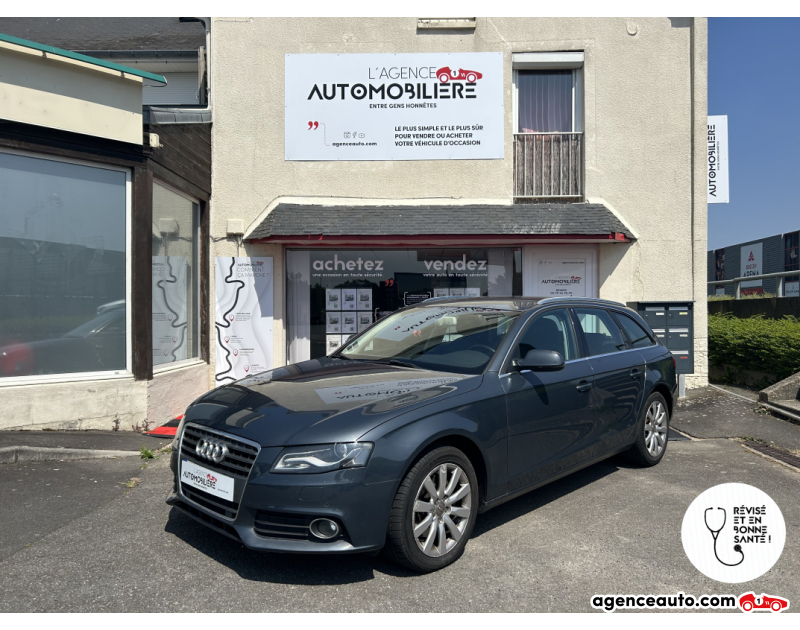 Achat voiture occasion, Auto occasion pas cher | Agence Auto Audi A4 Avant 2.7 TDI V6 190 AMBITION LUXE MULTITRONIC Gris Année 2009 Automatique Diesel
