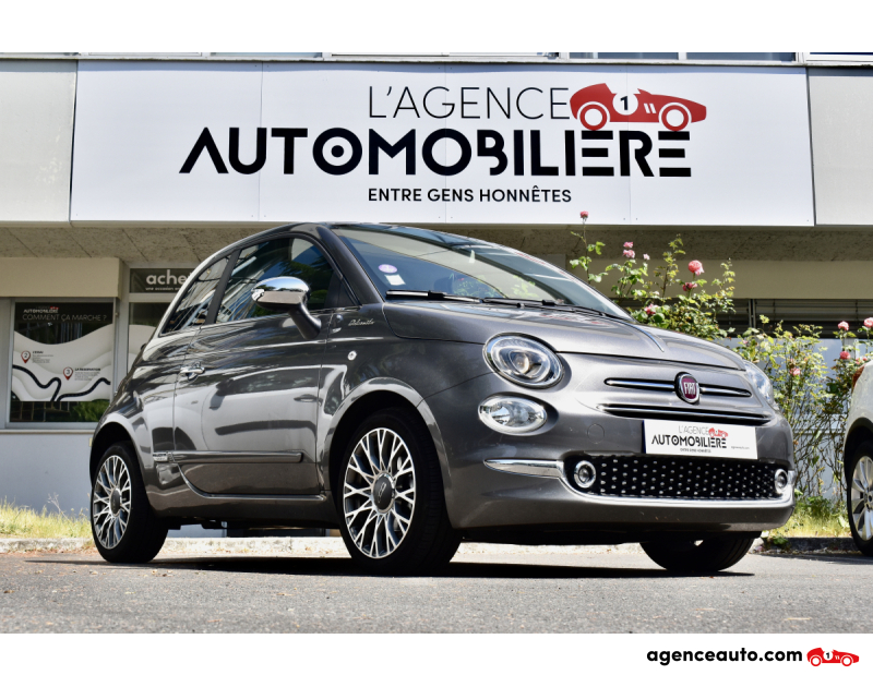 Achat voiture occasion, Auto occasion pas cher | Agence Auto Fiat 500 III Phase 3 1.0 BSG 12V Mhd 69CV HYBRID Gris Année 2022 Manuelle Essence