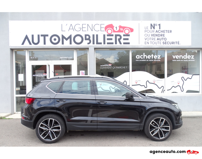 Achat voiture occasion, Auto occasion pas cher | Agence Auto Seat Ateca 1.4 ECO TSI 150 CV 4DRIVE XCELLENCE Noir Année 2016 Manuelle Essence