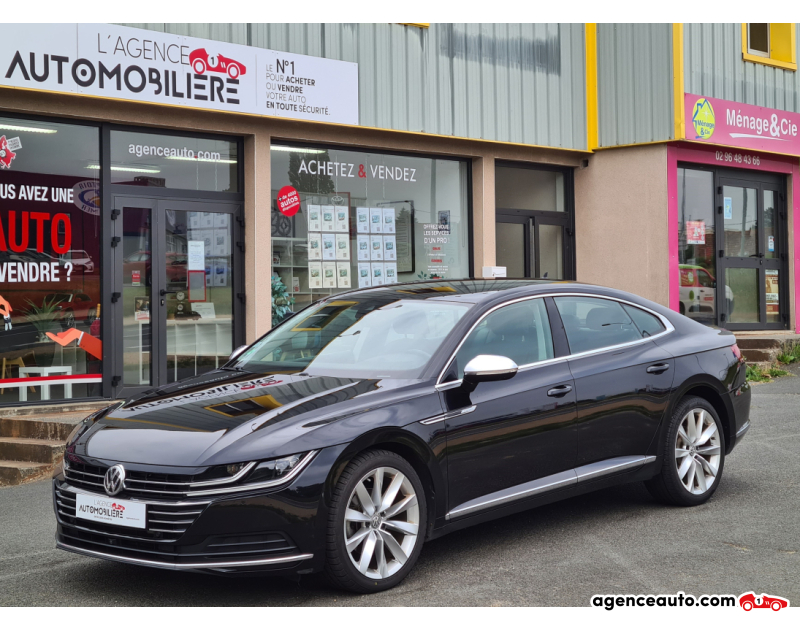 Compra de Coches Usados, Coches Usados Baratos %'|'% Agence Auto Volkswagen Arteon 2.0 TDI DSG7 150CV ELEGANCE Noir Año 2018 Automatique Diesel