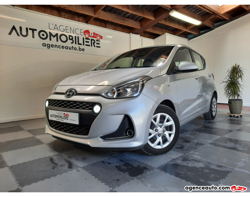 Achat voiture occasion, Auto occasion pas cher | Agence Auto Hyundai I10 1.0i Comfort Luxe 67Ch Boite Manuelle 5V/ Garantie 12 Mois Gris Année 2019 Manuelle Essence