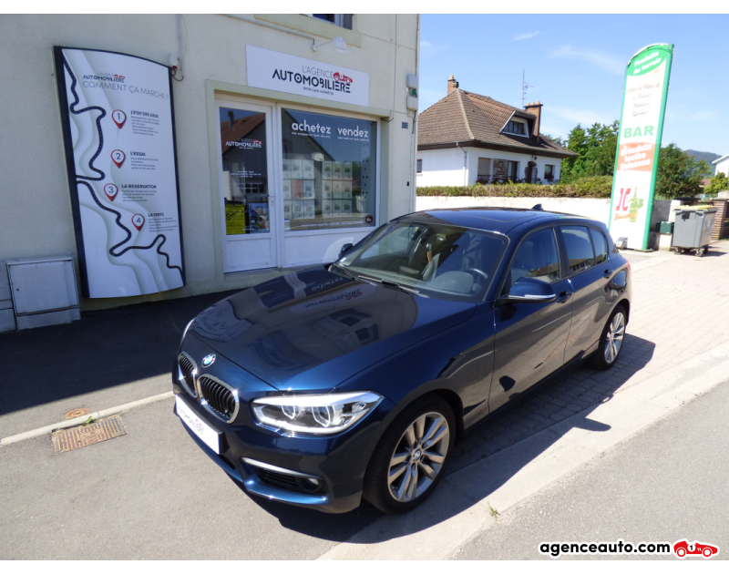 Achat voiture occasion, Auto occasion pas cher | Agence Auto Bmw Série 1 120d 190 Pack M Sport Edition Advantage BVM6 LCI 5 portes F20 Bleu Année 2015 Manuelle Diesel