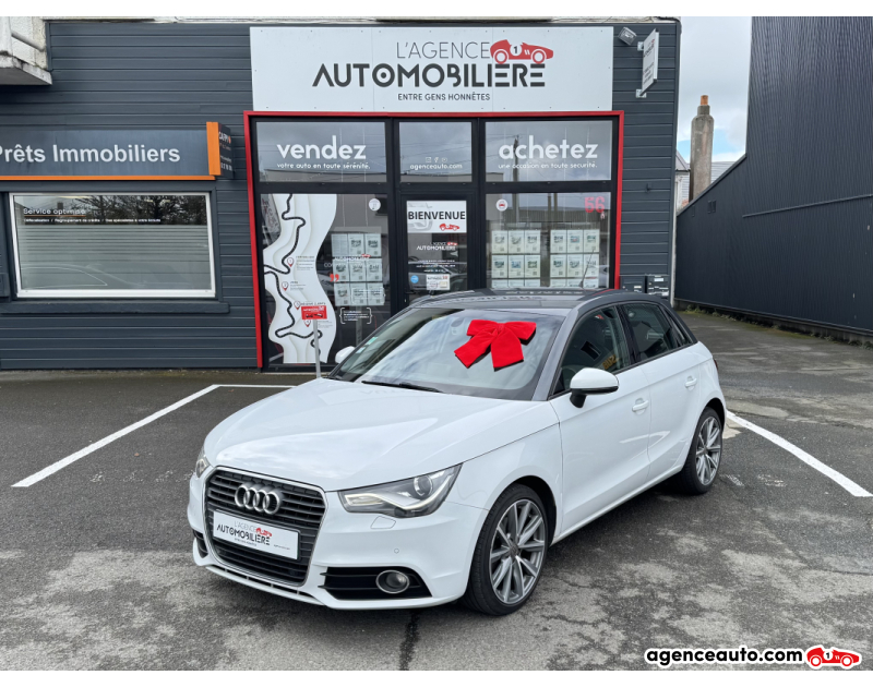 Achat voiture occasion, Auto occasion pas cher | Agence Auto Audi A1 1.4 TFSI 122 cv BVM6 Ambition Luxe Blanc Année 2015 Manuelle Essence