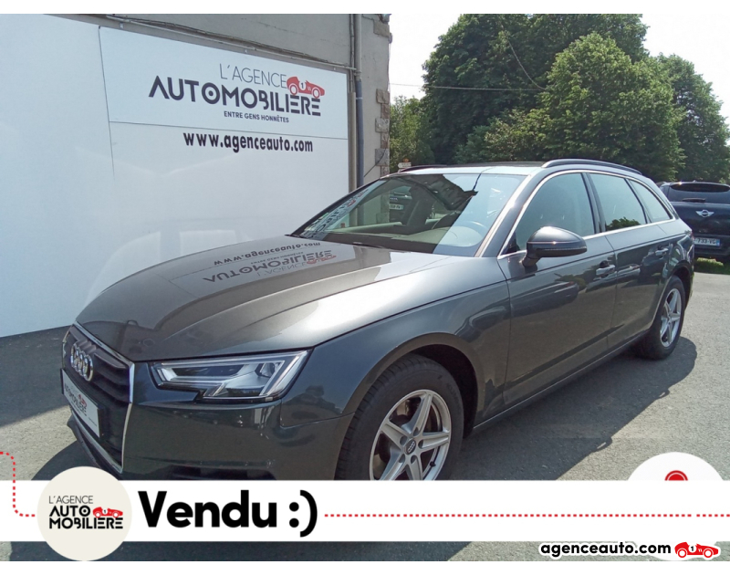 Aankoop Gebruikte Auto, Goedkope Gebruikte Auto | Agence Auto Audi A4 Avant 2.0 TDI 150 BUSINESS LINE S-TRONIC BVA Gris Jaar 2019 Automatique Diesel