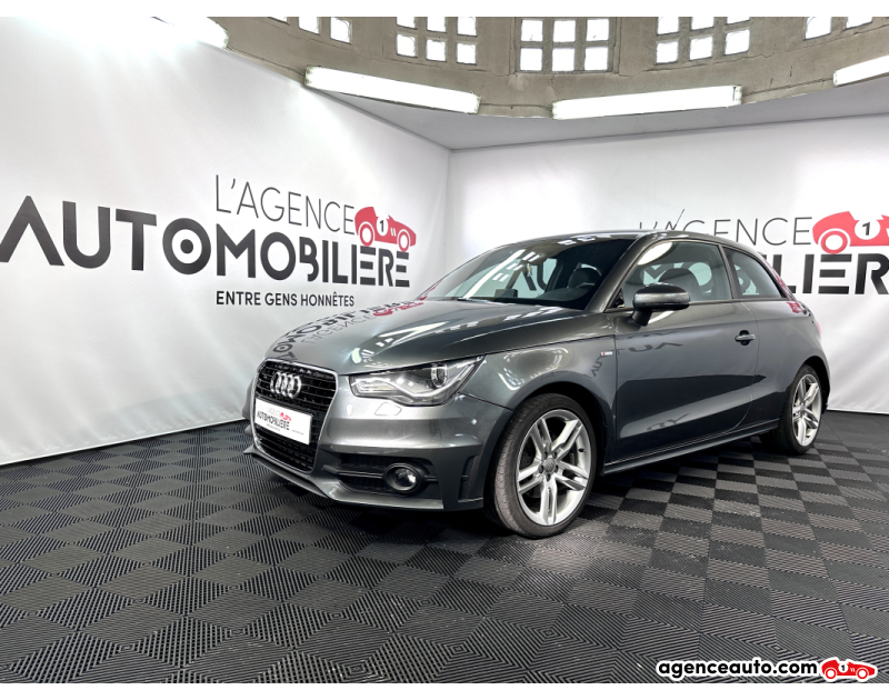 Achat voiture occasion, Auto occasion pas cher | Agence Auto Audi A1 1.4 TFSI 185 S-LINE S-TRONIC (Bose, GPS, Cuir) Gris Année 2011 Automatique Essence