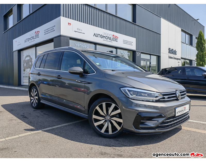 Compra de Coches Usados, Coches Usados Baratos %'|'% Agence Auto Volkswagen Touran 1.8 TSI 180cv R-Line 1ere Main Full Options Suivi Complet Config Rare Gris Año 2018 Automatique Essence