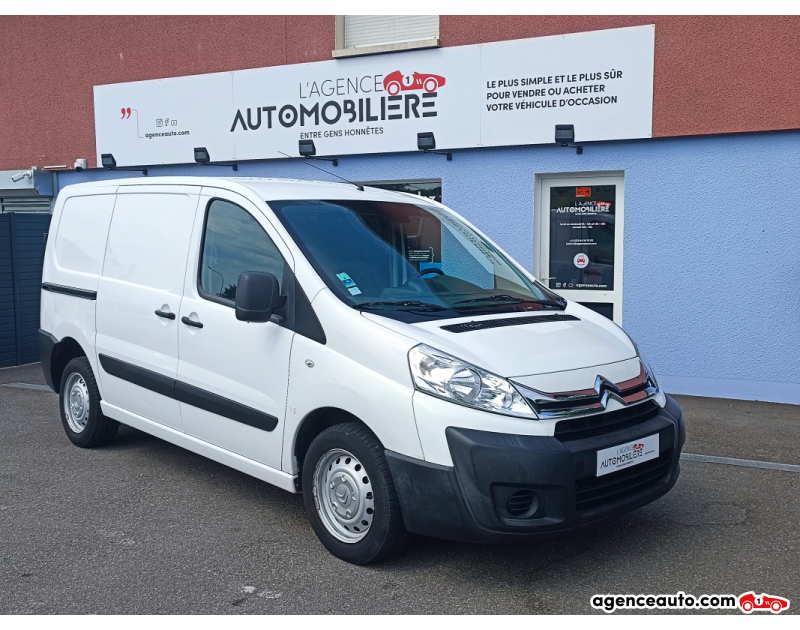 Achat voiture occasion, Auto occasion pas cher | Agence Auto Citroen Jumpy Fg 27 L1H1 HDi 90 FAP Confort Blanc Année 2016 Manuelle Diesel