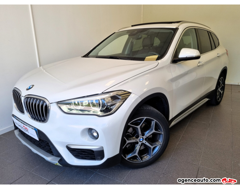 Aankoop Gebruikte Auto, Goedkope Gebruikte Auto | Agence Auto Bmw X1 SDRIVE18DA 150CH XLINE EURO6D-T  -TOIT OUVRANT PANORAMIQUE Blanc Jaar 2018 Automatique Diesel
