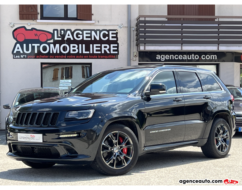 Achat voiture occasion, Auto occasion pas cher | Agence Auto Jeep Grand Cherokee 6.4 V8 HEMI 468ch SRT8 Noir Année 2015 Automatique Essence
