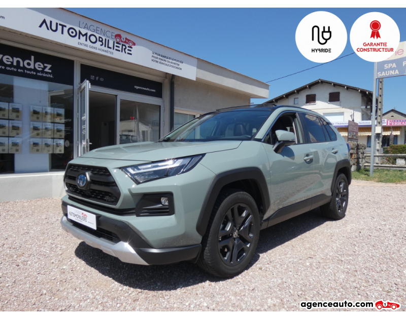 Gebrauchtwagenkauf, Günstige Gebrauchtwagen | Automobilienagentur Toyota RAV4 2.5 HYBRID 222H 175 FULL-HYBRID TRAIL AWD-I 4X4 BVA Vert Jahr 2022 Automatique Hybride