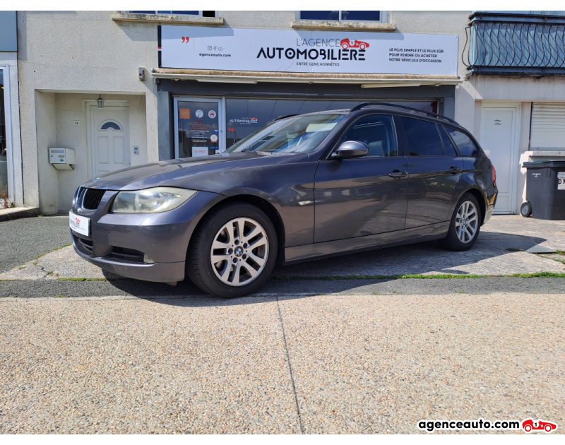 Achat voiture occasion, Auto occasion pas cher | Agence Auto Bmw Série 3 320d Pack Luxe(E91) Touring 163cv Boîte auto Gris Année 2006 Automatique Diesel