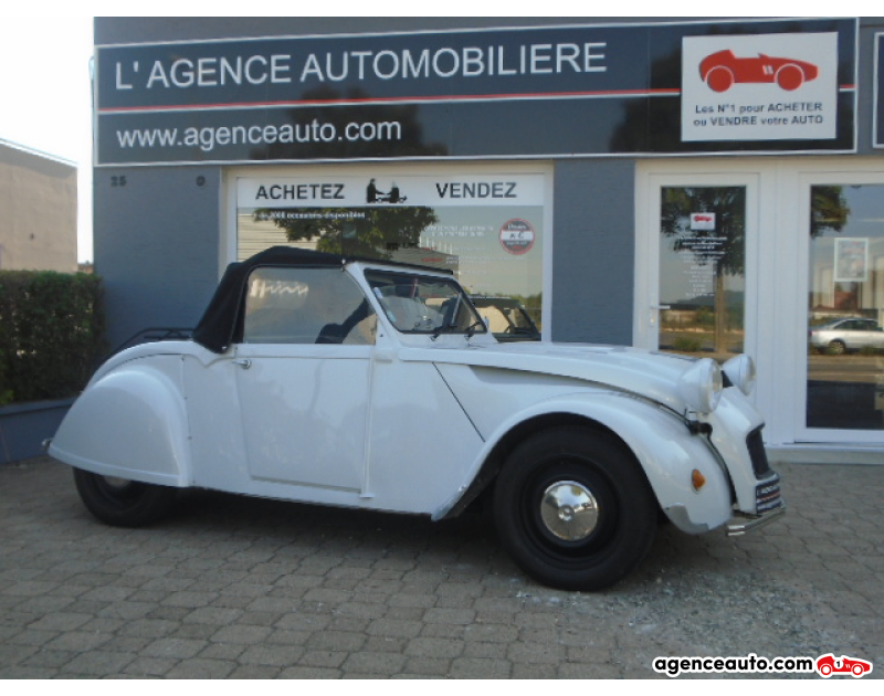 Achat voiture occasion, Auto occasion pas cher | Agence Auto Citroen 2CV Hot Rod Cabriolet Violet Année 1975 Manuelle Essence