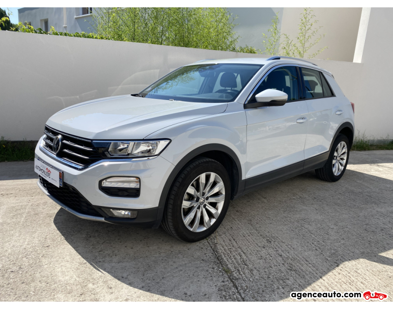 Achat voiture occasion, Auto occasion pas cher | Agence Auto Volkswagen T-roc 1.0 TSI 115 LOUNGE Gris Année 2017 Manuelle Essence