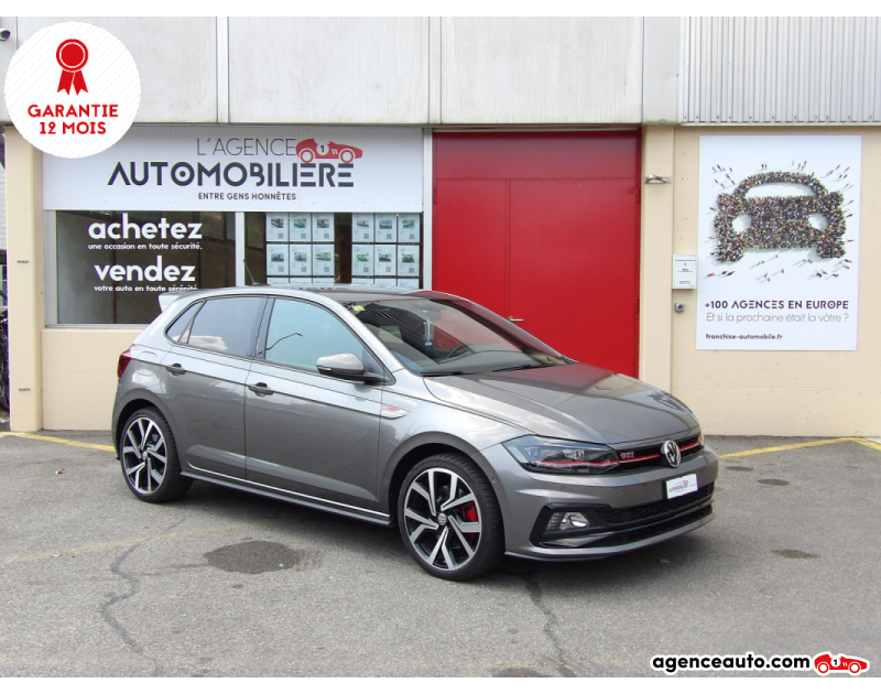 Achat voiture occasion, Auto occasion pas cher | Agence Auto Volkswagen Polo 2.0 TSI GTI DSG Gris Année 2019 Automatique Essence