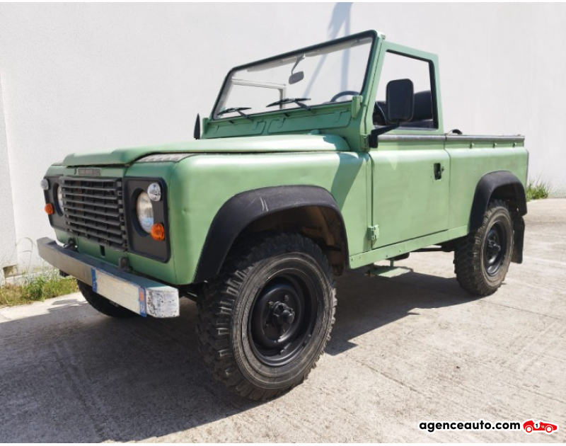 Achat voiture occasion, Auto occasion pas cher | Agence Auto Land Rover 90 LAND ROVER 90 4X4 2.5D HARD TOP Vert Année 1985 Manuelle Diesel