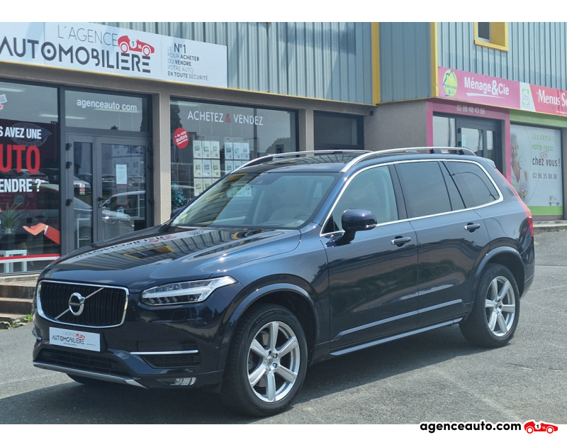 Achat voiture occasion, Auto occasion pas cher | Agence Auto Volvo XC90 D5 2.0 TDI 16V AWD GEARTRONIC8 224CV MOMENTUM Bleu Année 2015 Automatique Diesel
