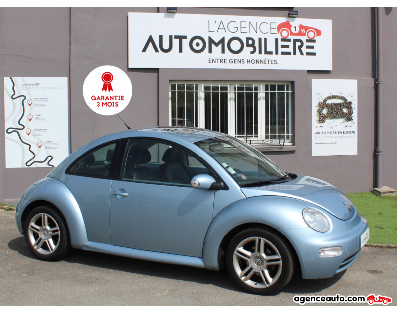 Achat voiture occasion, Auto occasion pas cher | Agence Auto Volkswagen New beetle 100 cv 1.9 TDi  - ditribution changée en 07 2021 Bleu Année 2005 Manuelle Diesel