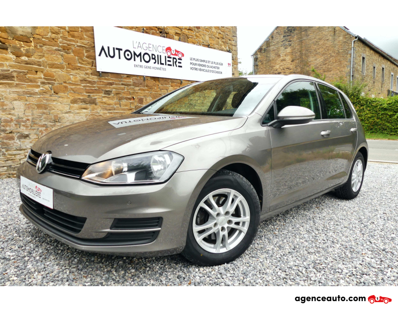 Achat voiture occasion, Auto occasion pas cher | Agence Auto Volkswagen Golf 1.6 TDI 105cv BM5V Garantie 12 mois Gris Année 2014 Manuelle Diesel