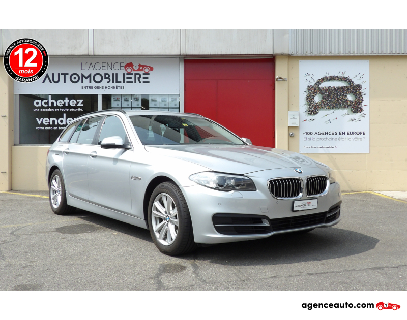 Gebrauchtwagenkauf, Günstige Gebrauchtwagen | Automobilienagentur Bmw Série 5 520d Argent Jahr 2015 Automatique Diesel