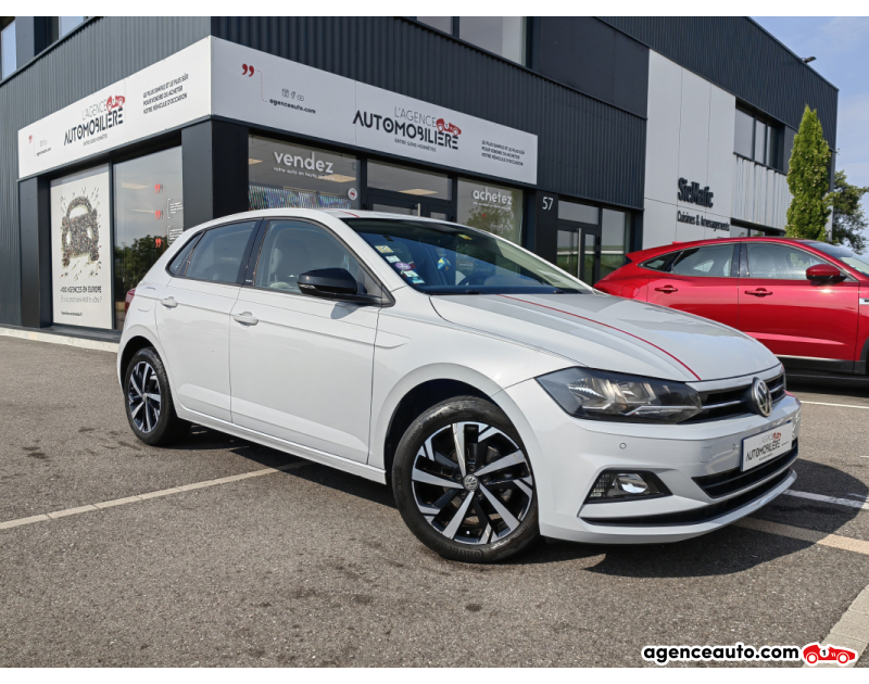 Achat voiture occasion, Auto occasion pas cher | Agence Auto Volkswagen Polo 1.0 TSI 95 FIRST EDITION BEATS AUDIO "1ère Main" Gris Année 2017 Manuelle Essence