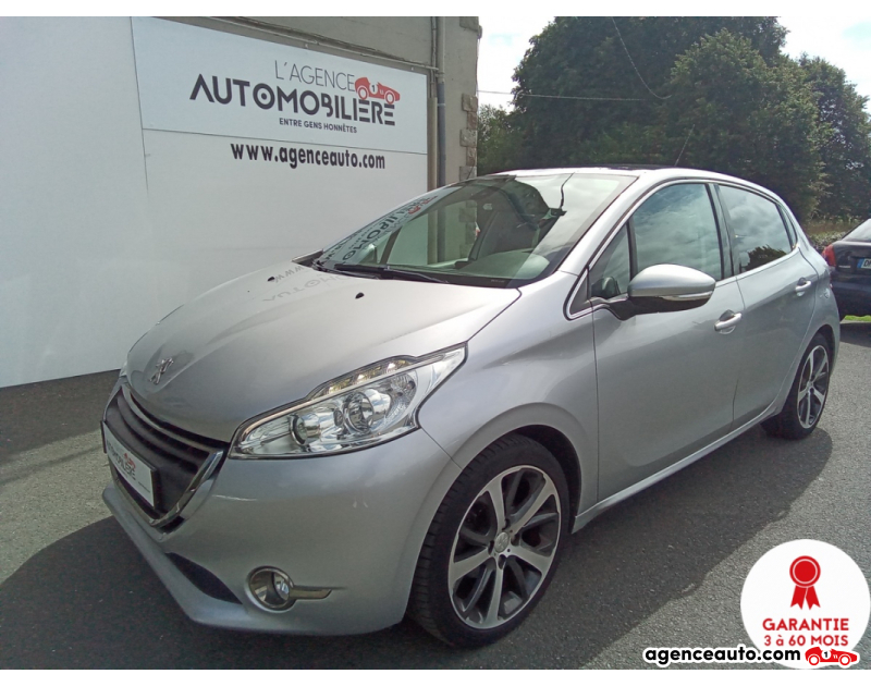 Achat voiture occasion, Auto occasion pas cher | Agence Auto Peugeot 208 1.6 VTI 120 FELINE Gris Année 2015 Manuelle Essence