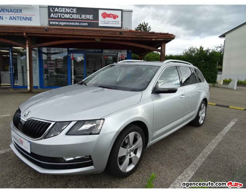 Achat voiture occasion, Auto occasion pas cher | Agence Auto Skoda Octavia COMBI 2.0 TDI 150 BUSINESS 4X2 DSG BVA Argent Année 2017 Automatique Diesel
