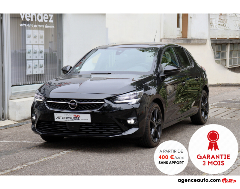 Compra de Coches Usados, Coches Usados Baratos %'|'% Agence Auto Opel Corsa 1.2 Turbo 100 GS Line BVM6 (CarPlay,Cam+360,ACC) Noir Año 2021 Manuelle Essence