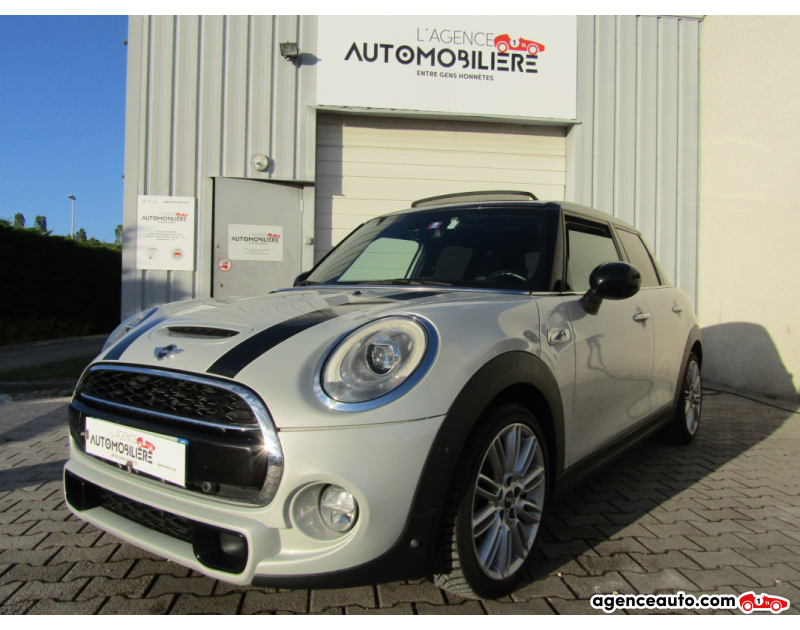 Achat voiture occasion, Auto occasion pas cher | Agence Auto Mini Cooper S 2.0 192 CV RED HOT CHILI BVA Gris Année 2016 Automatique Essence