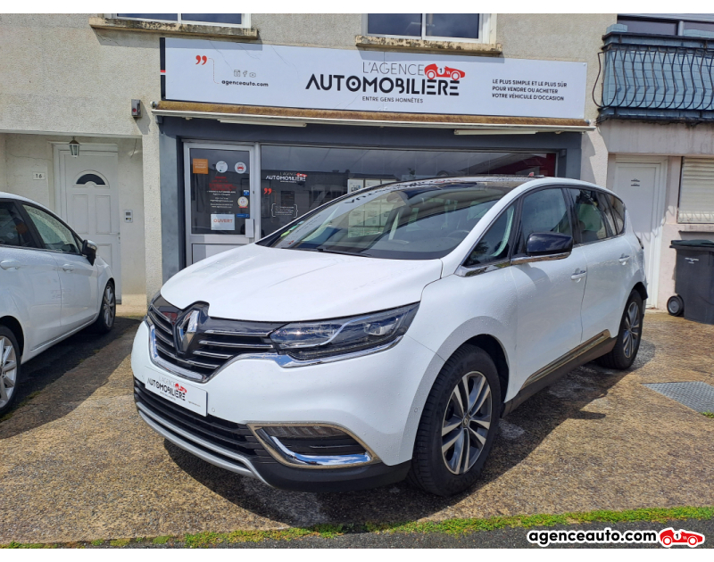 Acquisto Auto Usate, Auto Usate Economiche | Agenzia Automobiliare Renault Espace V 1.6 dCi 16V EDC6 160CV ZEN 7 PLACES - TOIT PANORAMIQUE Blanc Anno 2017 Automatique Diesel