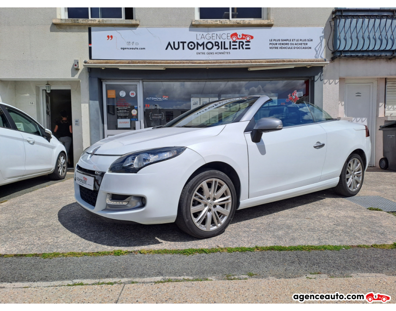 Gebrauchtwagenkauf, Günstige Gebrauchtwagen | Automobilienagentur Renault Megane CC III Coupé Cabriolet 1.5 dCi EDC 110 cv GT Line BOITE AUTO Blanc Jahr 2013 Automatisch Diesel