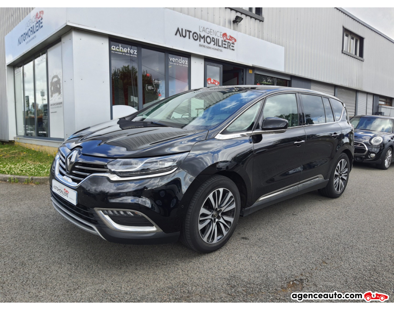 Achat voiture occasion, Auto occasion pas cher | Agence Auto Renault Espace 2.0 BLUEDCI 200 CH EDC 6 4CONTROL INITIALE PARIS GARANTIE 12 MOIS Noir Année 2019 Automatique Diesel