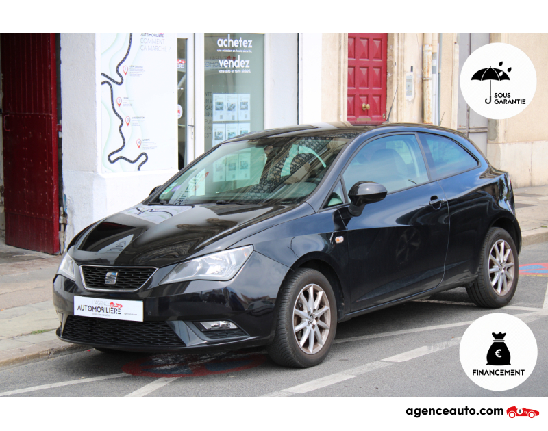 Compra de Coches Usados, Coches Usados Baratos %'|'% Agence Auto Seat Ibiza 1.2 TSI 90 MYCANAL (1 ère main, Caméra de recul, GPS, Radar avant et arrière,..) Gris Año 2017 Manuelle Essence
