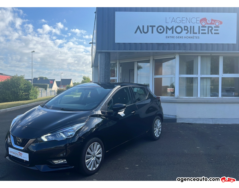 Achat voiture occasion, Auto occasion pas cher | Agence Auto Nissan Micra 1.0 IG-T 100 ACENTA Noir Année 2019 Manuelle Essence